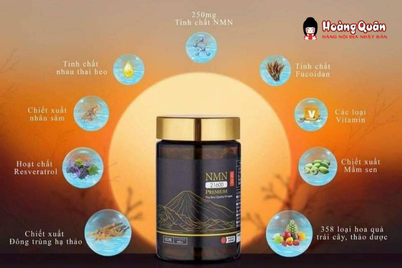 tác dụng Viên Uống Trẻ Hóa NMN 21600 Premium tác dụng Viên Uống Trẻ Hóa NMN 21600 Premium