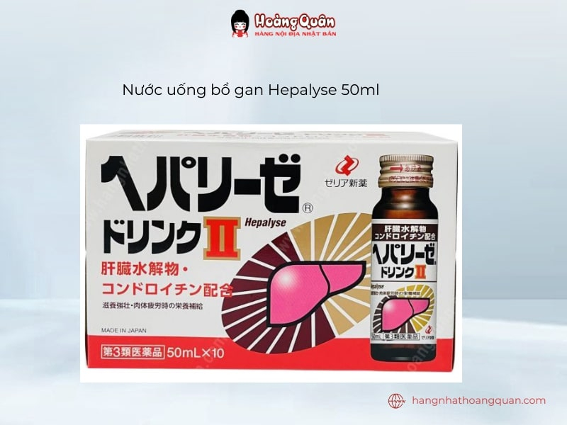 công dụng Nước Uống Bổ Gan Hepalyse II (50mlx10c) công dụng Nước Uống Bổ Gan Hepalyse II (50mlx10c)