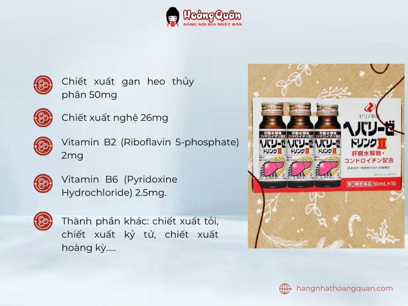 ưu điểm Nước Uống Bổ Gan Hepalyse II (50mlx10c) ưu điểm Nước Uống Bổ Gan Hepalyse II (50mlx10c)