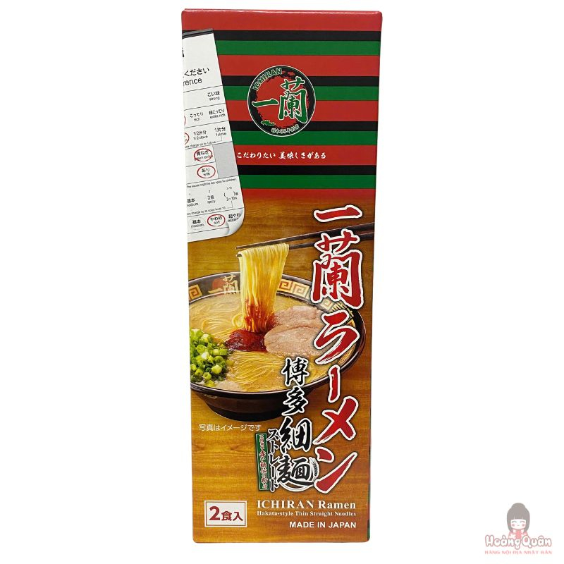 Mì Ichiran Ramen Hakata (2 Phần) 258g