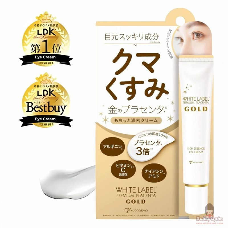 Kem dưỡng vùng mắt giảm thâm dưỡng sáng Miccosmo 25g