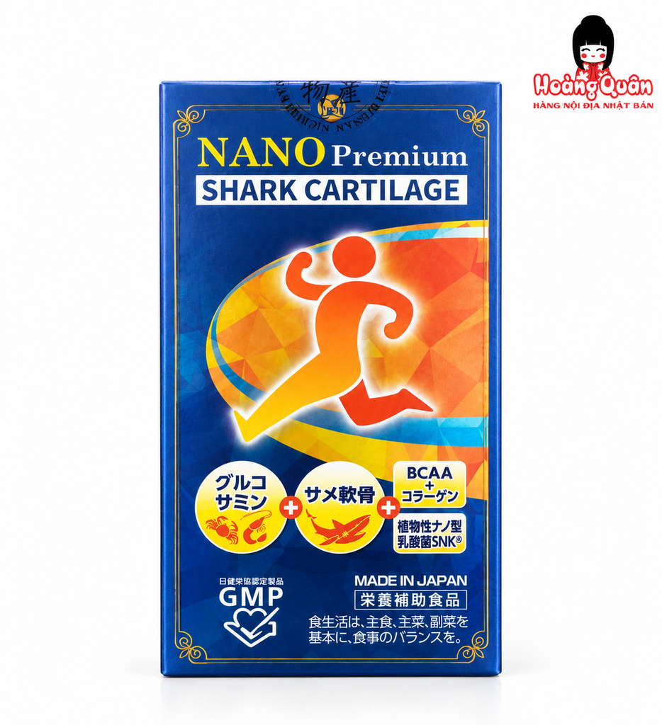 Viên Uống Sụn Cá Mập Nano Premium Shark Cartilage 150 Viên