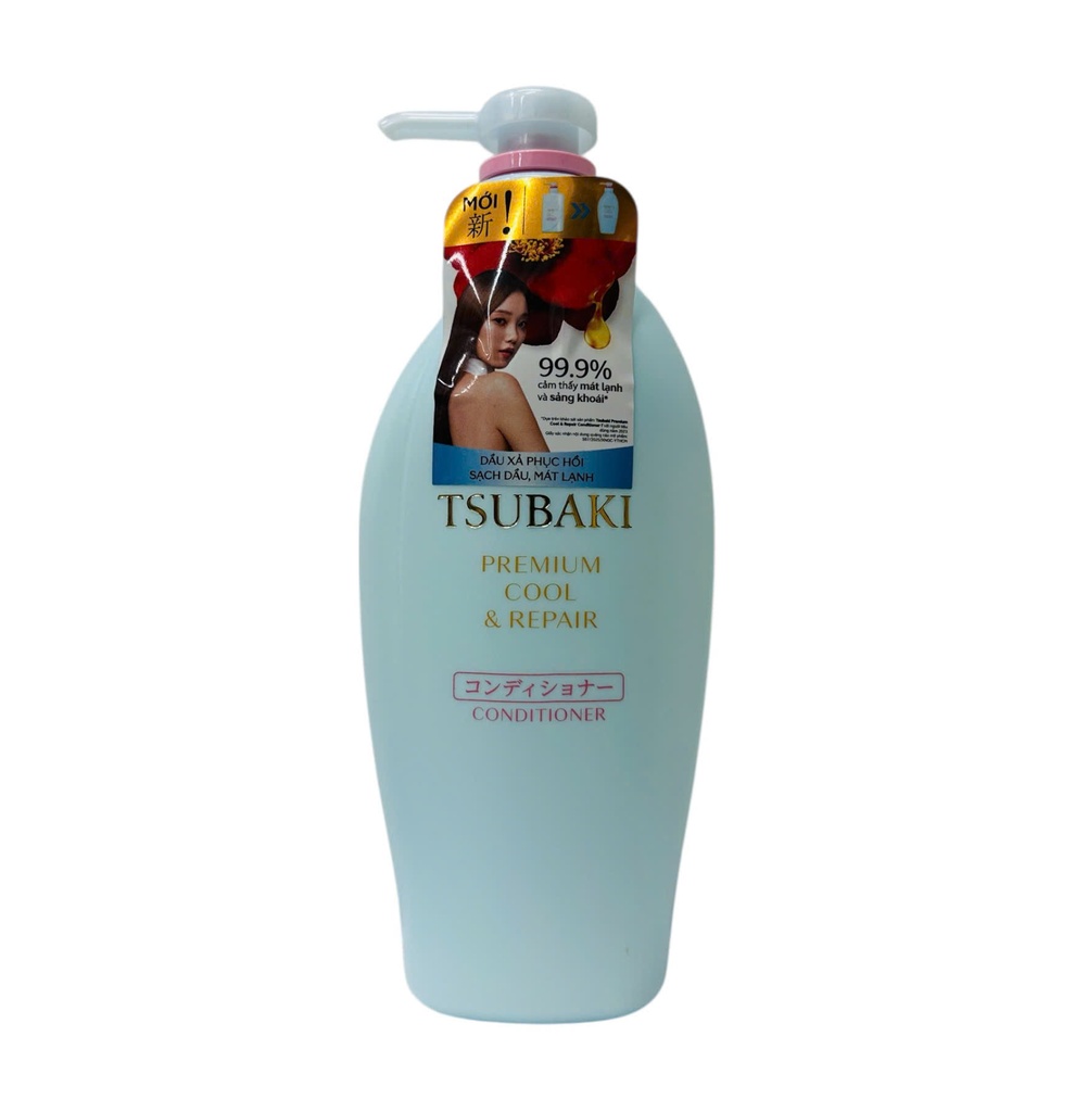 Dầu Xả Tsubaki Premium Phục Hồi, Sạch Dầu Mát Lạnh 450ml (XDương)