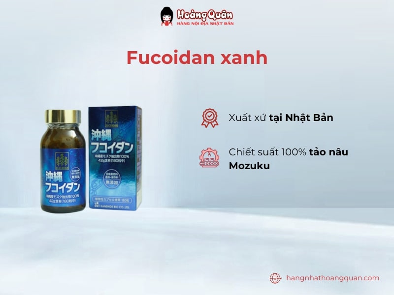 Fucoidan xanh - Món quà quý từ vùng biển Okinawa