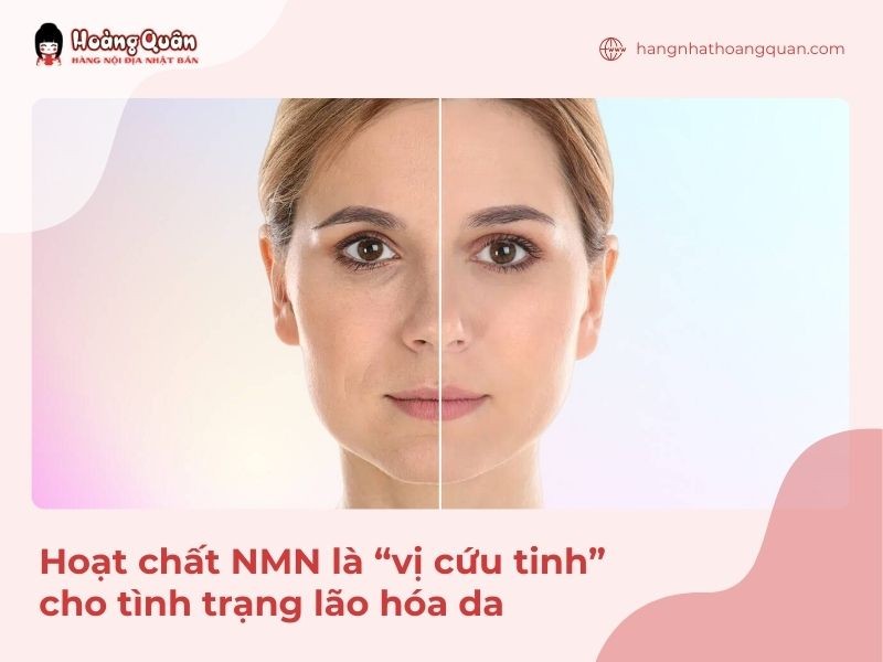 NMN ức chế tình trạng tăng sắc tố gây nên lão hóa da