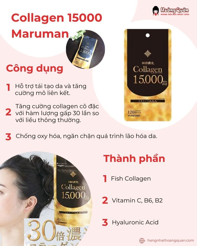 Collagen của Nhật 15000 Maruman