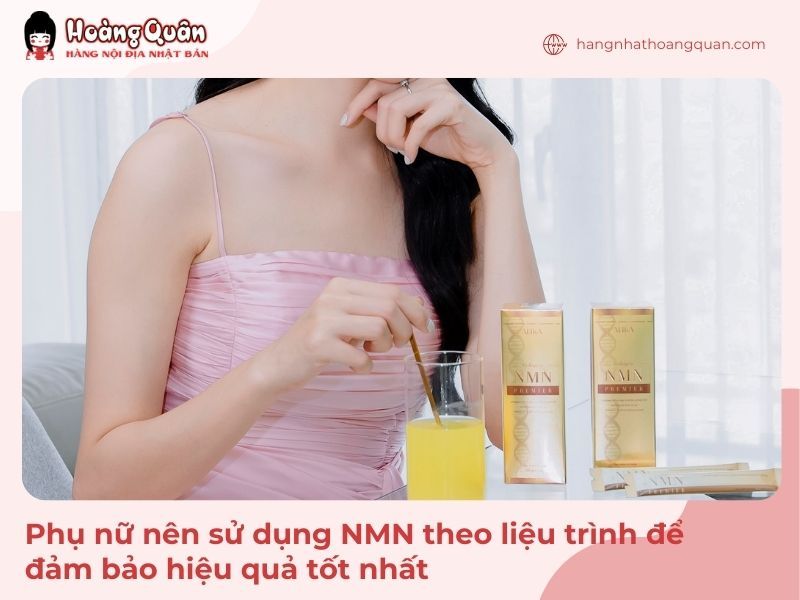 Sử dụng NMN giúp ngăn chặn quá trình lão hóa da