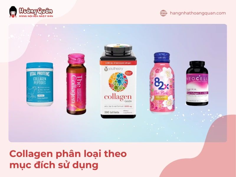 Phân loại collagen theo mục đích sử dụng