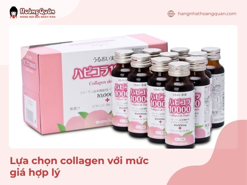 Lựa chọn collagen nào với mức giá hợp lý để đảm bảo bổ sung collagen đạt hiệu quả