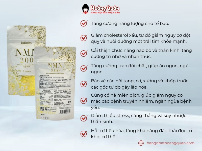 Níu giữ tuổi xuân nhờ viên uống trẻ hóa NMN Infinity 200