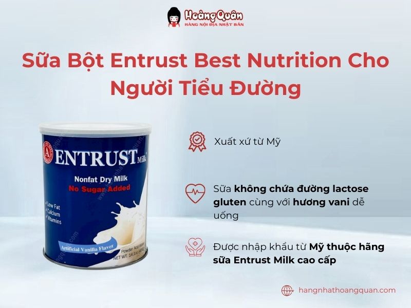 Sữa Bột Entrust Best Nutrition