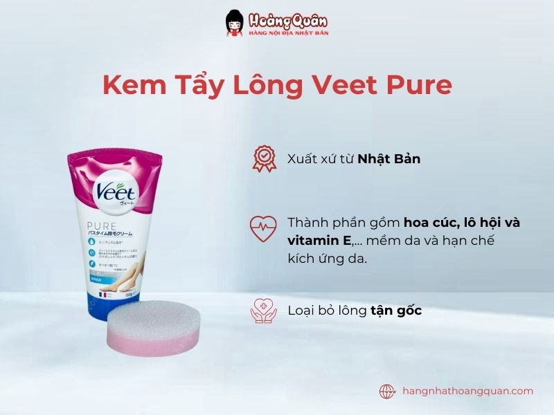 Kem tẩy lông Veet