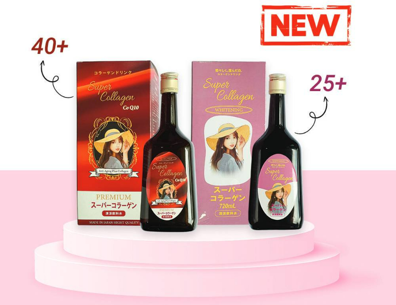 thành phần Nước Uống Đẹp Da Super Collagen CoQ10 Premium 720ml từ Nhật