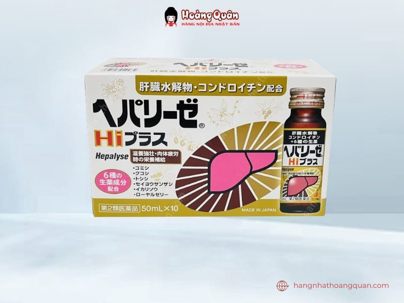công dụng Nước Uống Bổ Gan Hepalyse HI 50ml