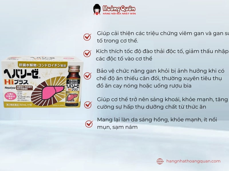 Nước Hepalyse HI (50mlx10c) tăng cường chức năng gan