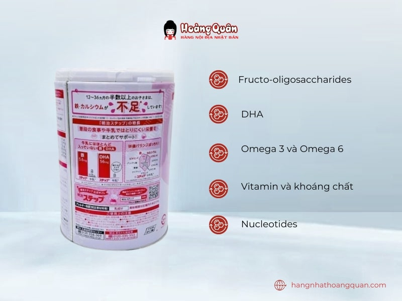 Sữa Meiji nội địa Nhật Bản số 9, 800g (1 - 3 tuổi)