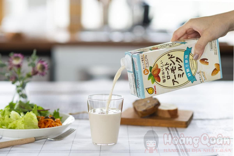 thành phần Sữa Hạnh Nhân Marusan 1L