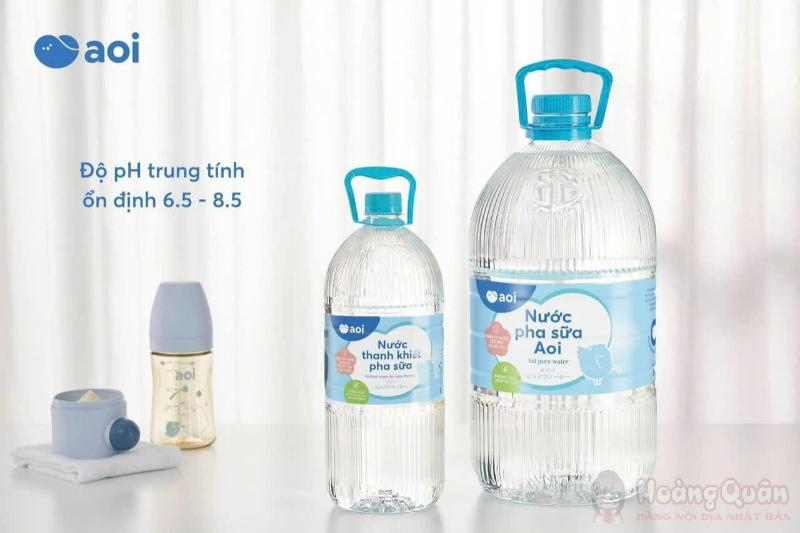 thành phần Nước Thanh Khiết Pha Sữa AOI 1,5L