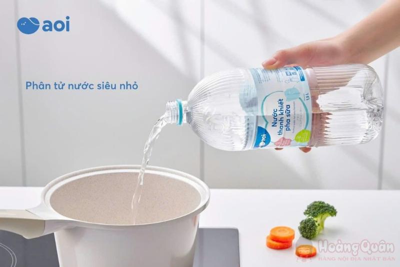 ưu điểm Nước Thanh Khiết Pha Sữa AOI 1,5L