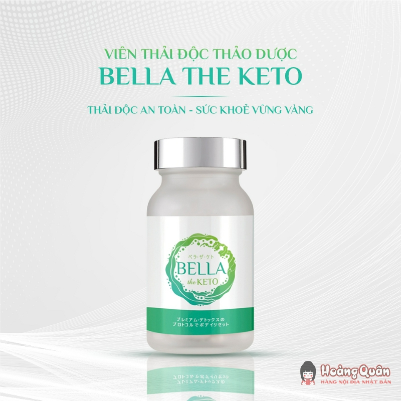 Viên uống thải độc bảo vệ sức khỏe Bella the Keto