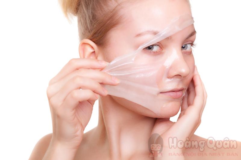 peel da bị cháy