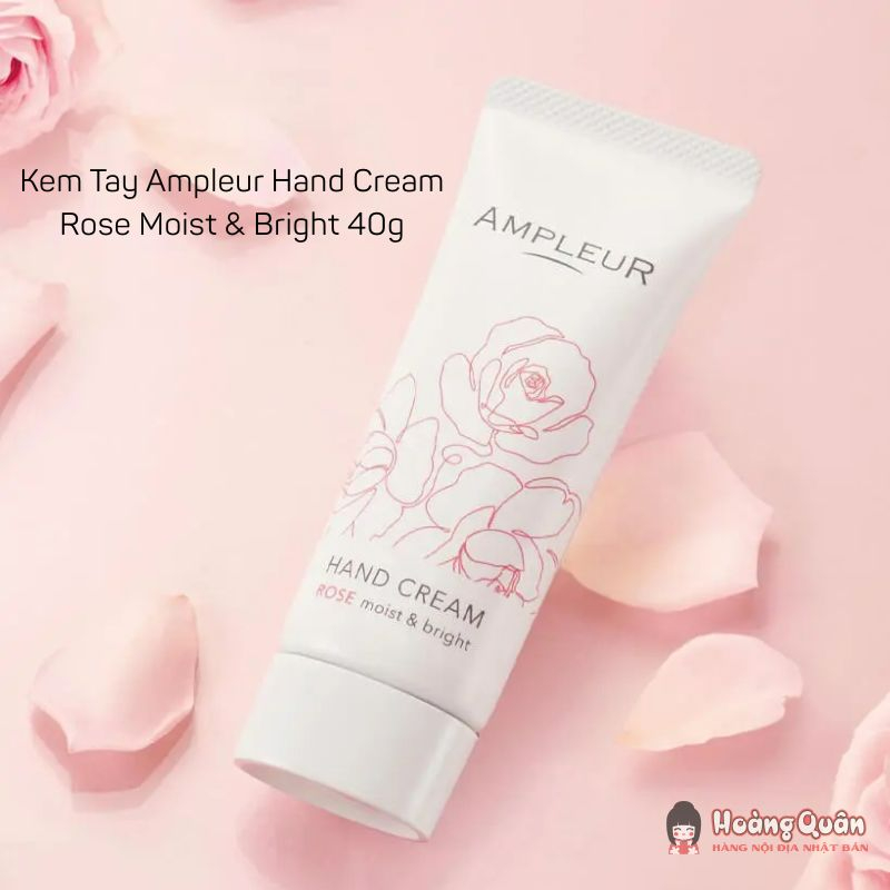 Kem Tay Ampleur Hand Cream Rose Moist & Bright 40g