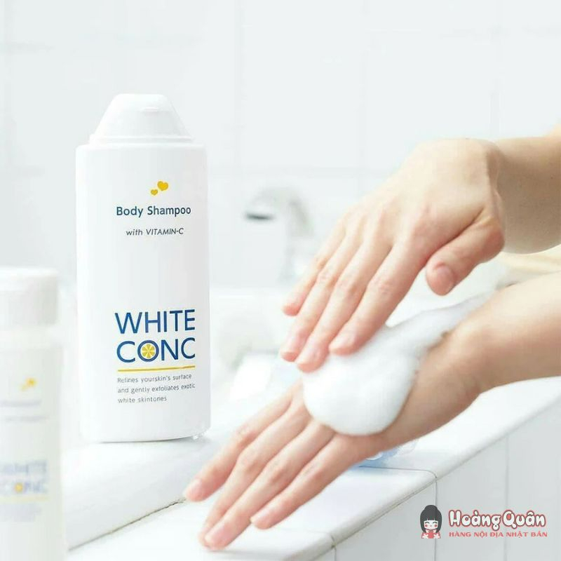 thành phần Sữa tắm dưỡng trắng da toàn thân White Conc 360ml