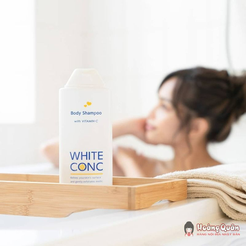 công dụng Sữa tắm dưỡng trắng da toàn thân White Conc 360ml