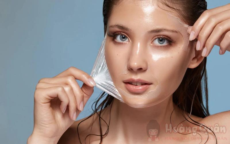 Đang peel da có được make up không