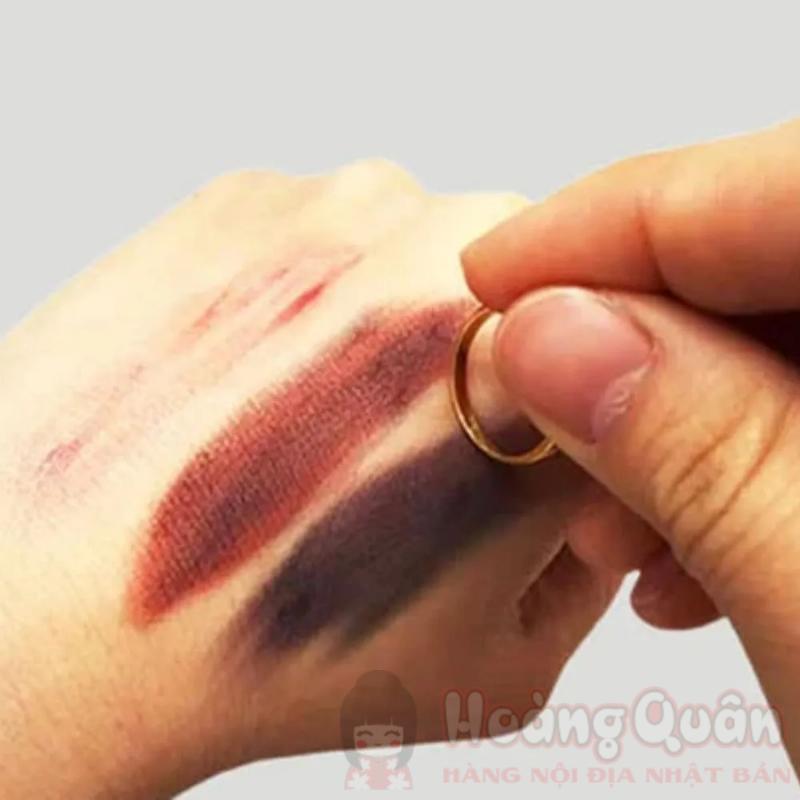 kiểm tra son dưỡng có chì không bằng vàng