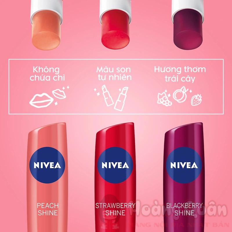 son dưỡng môi nivea có chì hay không