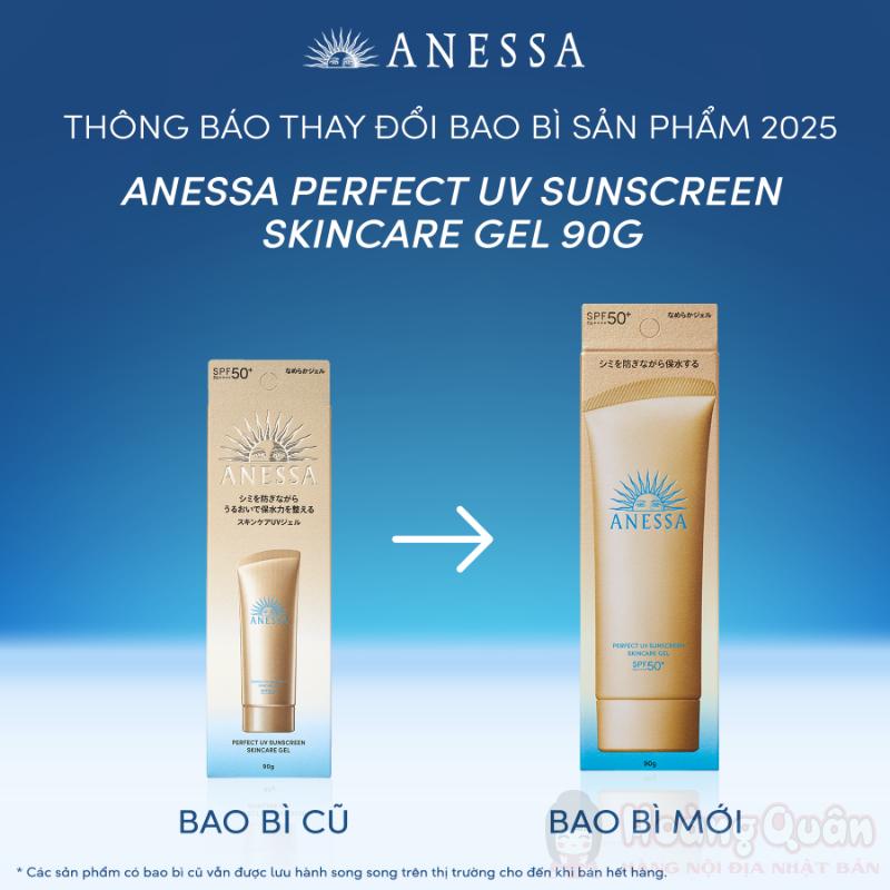 Gel chống nắng Anessa Perfect UV Sunscreen Skincare SPF50+ PA++++
