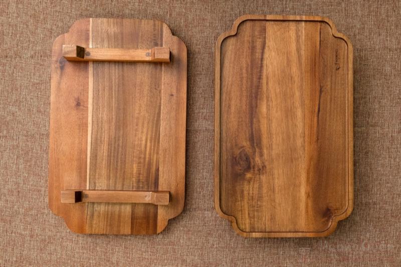 Khay Trà Kaiyo Bằng Gỗ kích thước 25X40Cm