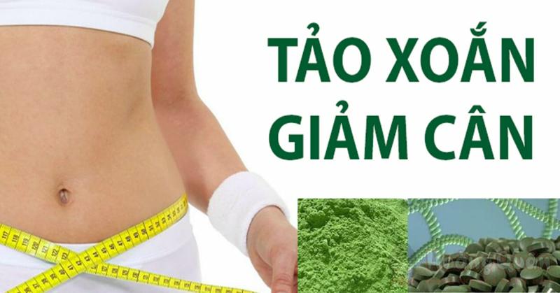 cách uống tảo xoắn để giảm cân đúng cách
