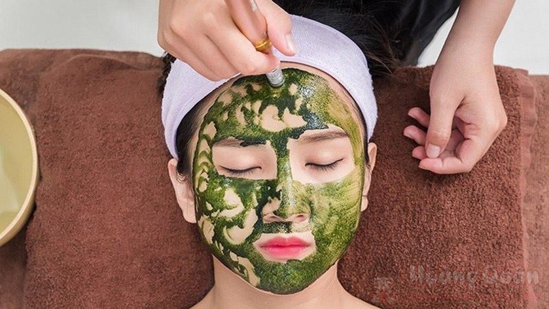 cách làm mặt nạ tảo xoắn dạng viên
