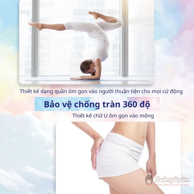 Băng vệ sinh dạng quần AIWINA chống tràn ban đêm chất lượng