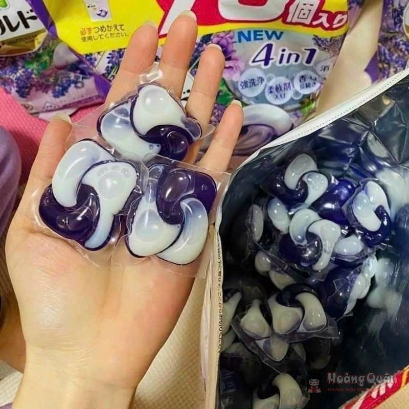 Viên giặt xả 4in1 Gelball Bold 30 viên hương Lavender giá tốt