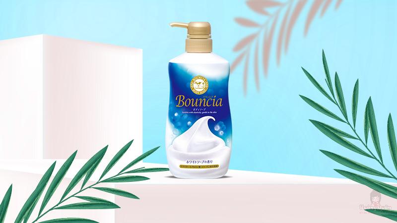 Sữa tắm siêu tạo bọt Bouncia hương hoa cỏ 480ml giá rẻ