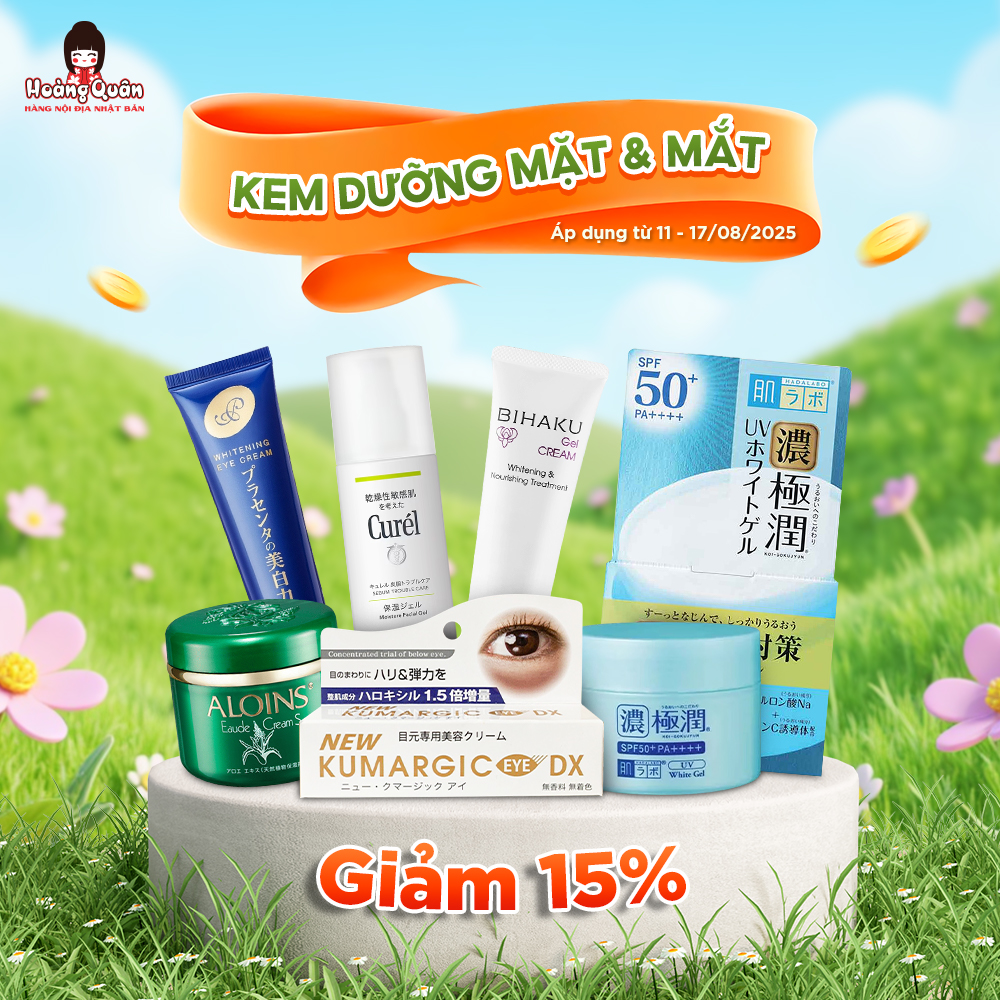Kem Dưỡng Mặt & Mắt – Giảm 15%