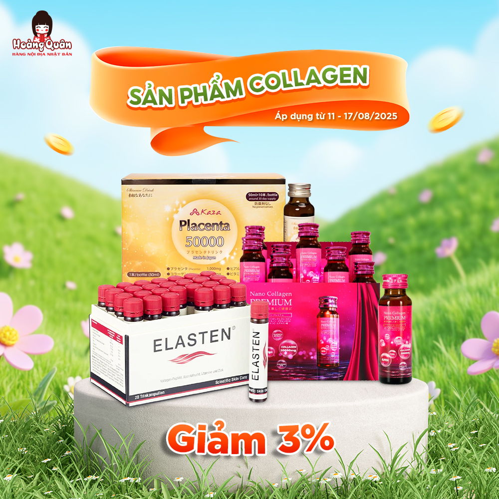 Collagen – Giảm 3%