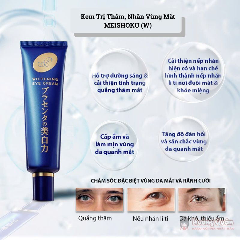 Kem trị thâm, nhăn vùng mắt MEISHOKU giá tốt