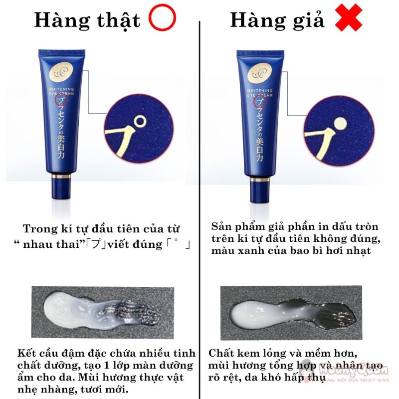 Kem trị thâm, nhăn vùng mắt MEISHOKU giá tốt nhất