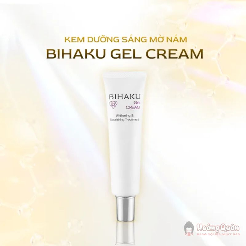 Kem dưỡng sáng mờ nám Bihaku Gel Cream 30g chính hãng