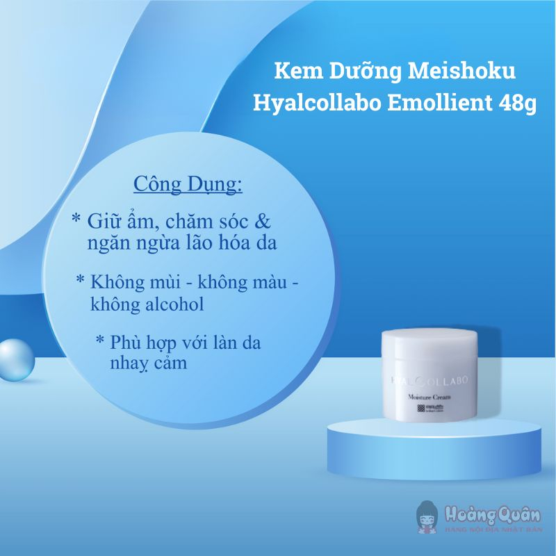 Kem dưỡng Meishoku Hyalcollabo Emollient 48g giá rẻ
