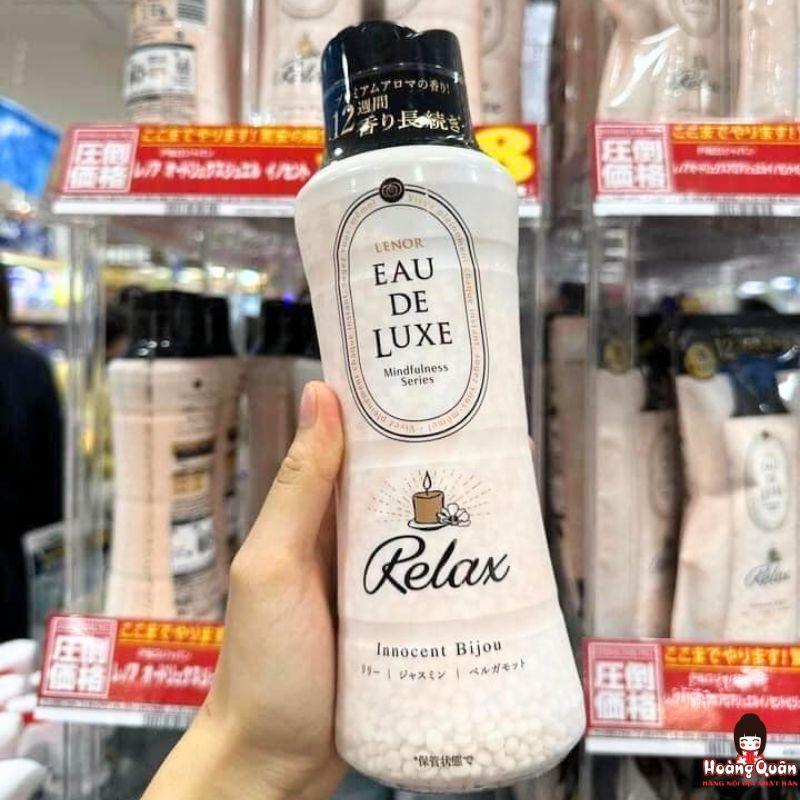 Viên Xả Vải Lenor Eau De Luxe Hương Nước Hoa 520ml