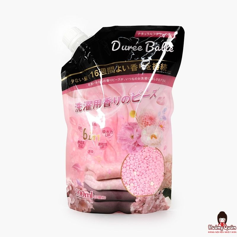 Viên Xả Vải Khô Hương Hoa Hồng Duree Balle