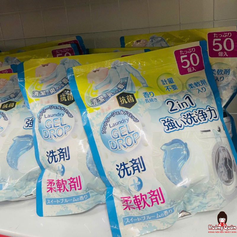 Viên Giặt Xả 2in1 Hiro Kokubo 50 viên uy tín