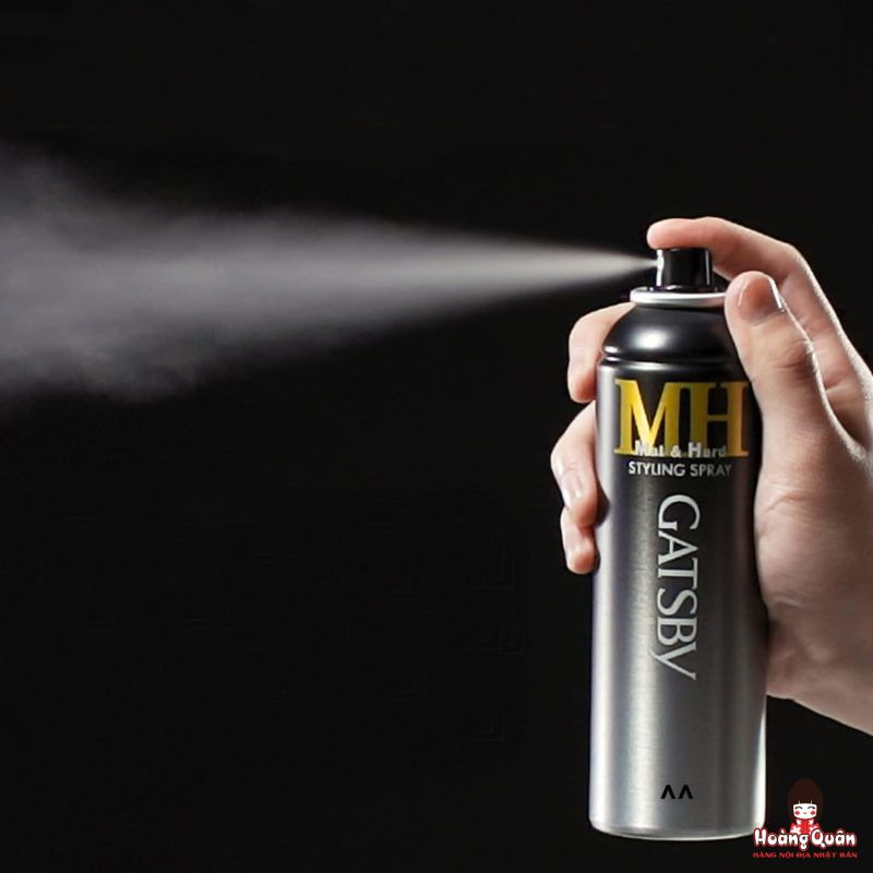 Xịt Tạo Kiểu Tóc Giữ Nếp Tự Nhiên Gatsby 170g giá rẻ