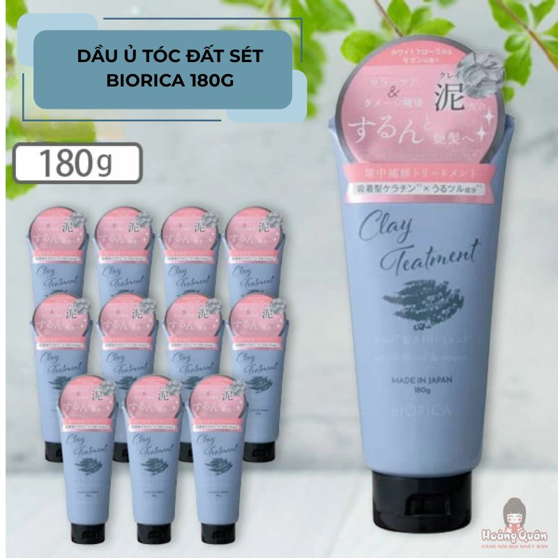 Dầu Ủ Tóc Đất Sét Biorica 180g