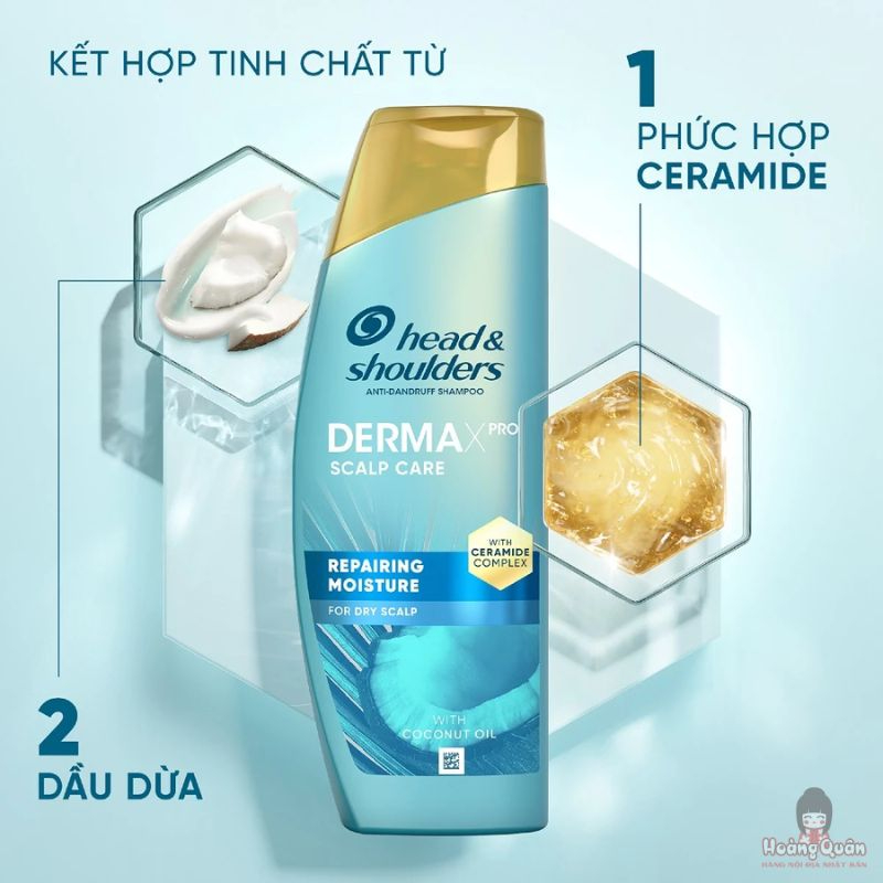 Dầu Gội H&S DermaXPro Repairing Moisture 300ml giá tốt